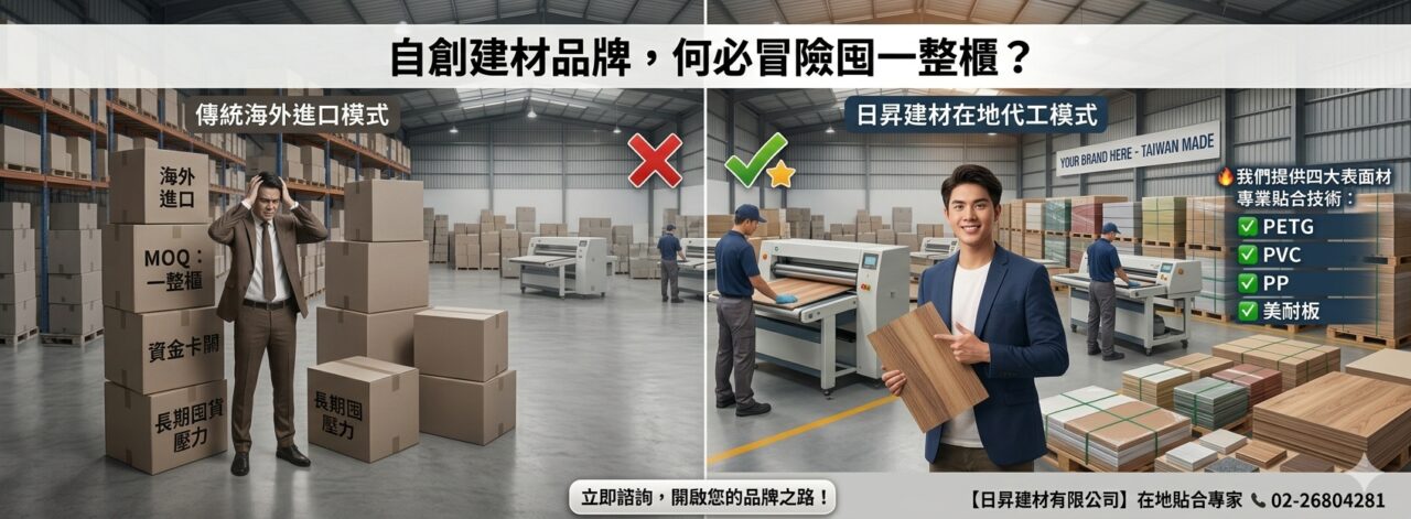 日昇建材在地代工合作